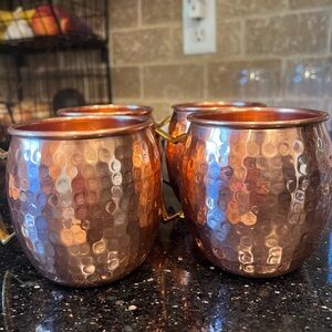 Copper Moscow Mule Mugs